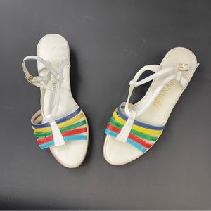 Penaljo Women’s Rainbow Sandals 6